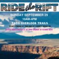 RIDE THE RIFT RETURNS! SUNDAY SEPTEMBER 29, 2024